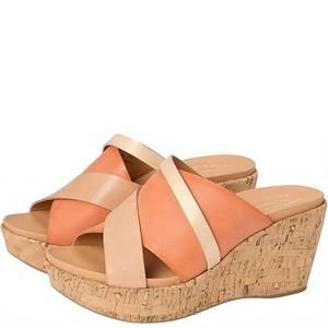 NEW KORK-EASE addie in metallic orange